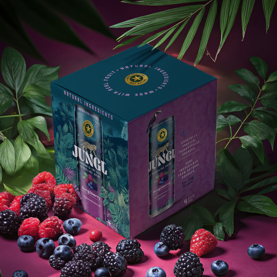 JUNGL JunglBerry drink